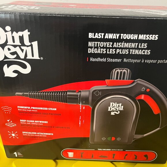 Dirt Devil WD21000CA Steam Cleaner Used 2 Times - Picture 1 of 9